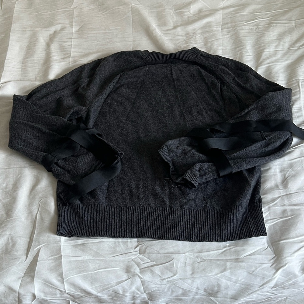 J. Crew Black Crew Neck Sweater